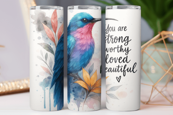 Bird Animal Tumbler Wrap for 20oz Photo