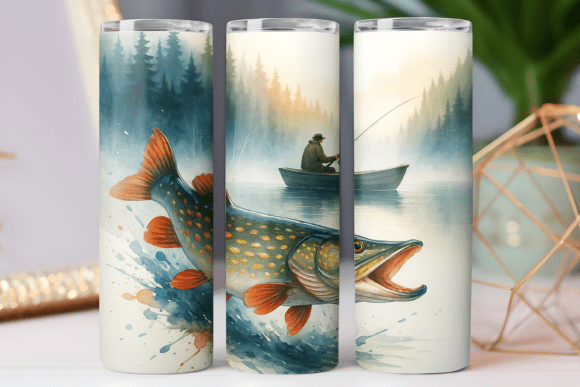 Fish Animal Tumbler Wrap: Graphics & Tumbler Wraps