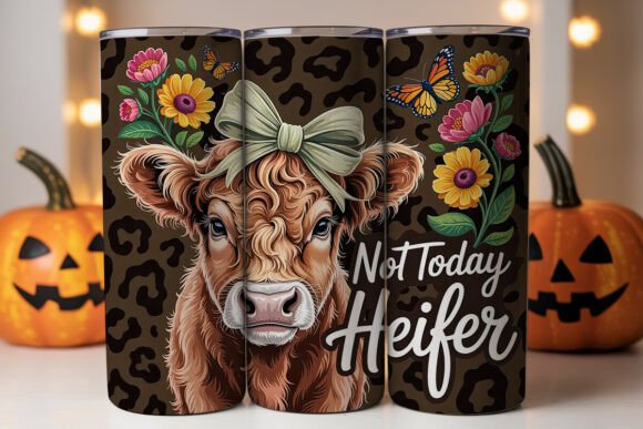 Sassy Highland Cow Tumbler Wrap PNG: A Brand Designer's Review