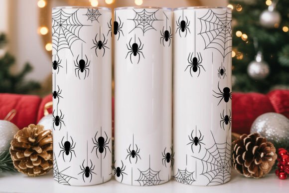Spooky Spiderweb 20oz Tumbler Wrap Graphics Review