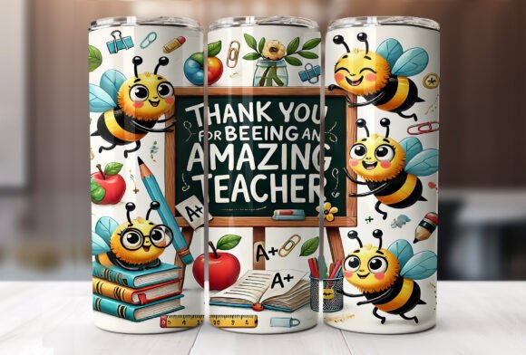 Teacher Appreciation Tumbler Wraps Graphics Review