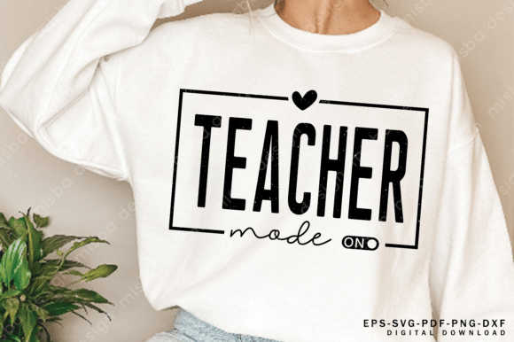 Teacher Mode Graphics: Teaching SVG for T-Shirt Designs