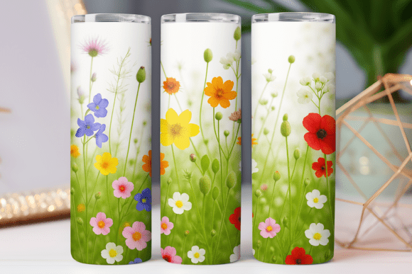 Wildflower Pattern Art Tumbler Wrap Jpg: A Designer's Review